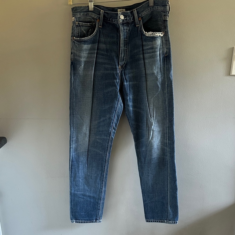 Citizens Of Humanity Indigo Straight Leg Jeans
